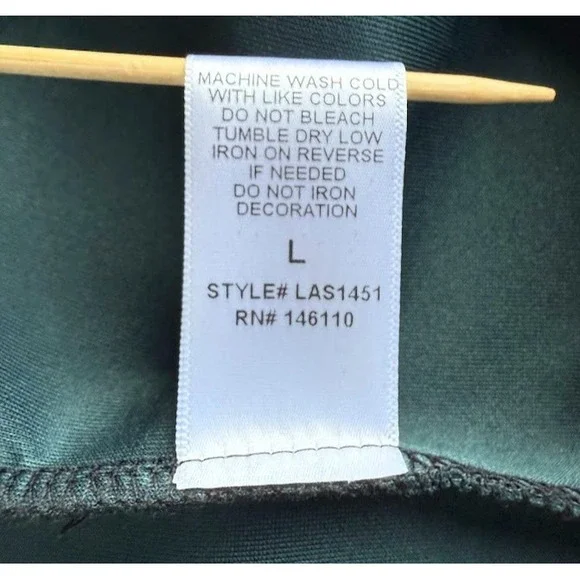 Philosophi L A Top Women Large Green Black Floral Velvet Burnout Off Shoulder - Picture 12 of 14